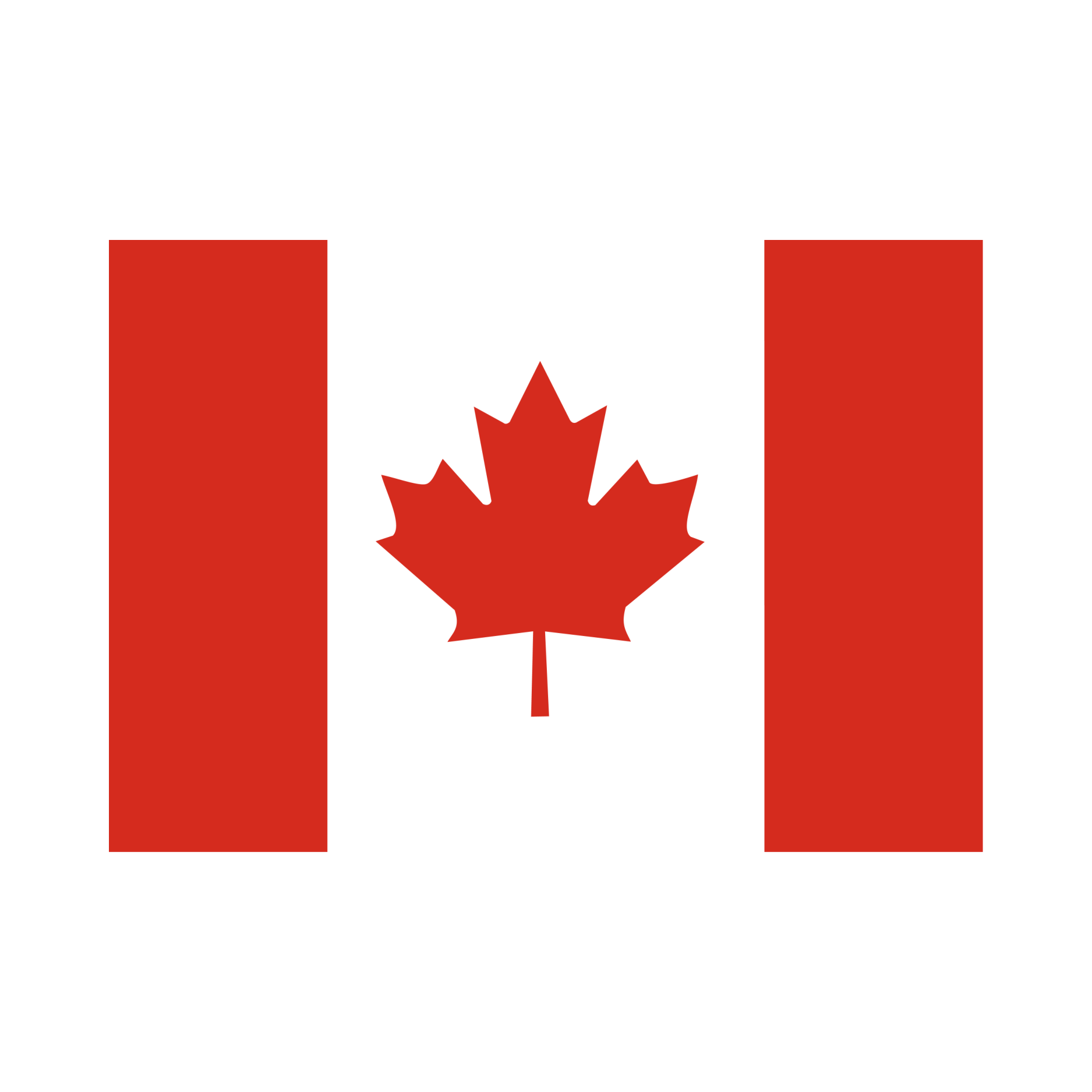 Bandera de Canadá para permiso eTA